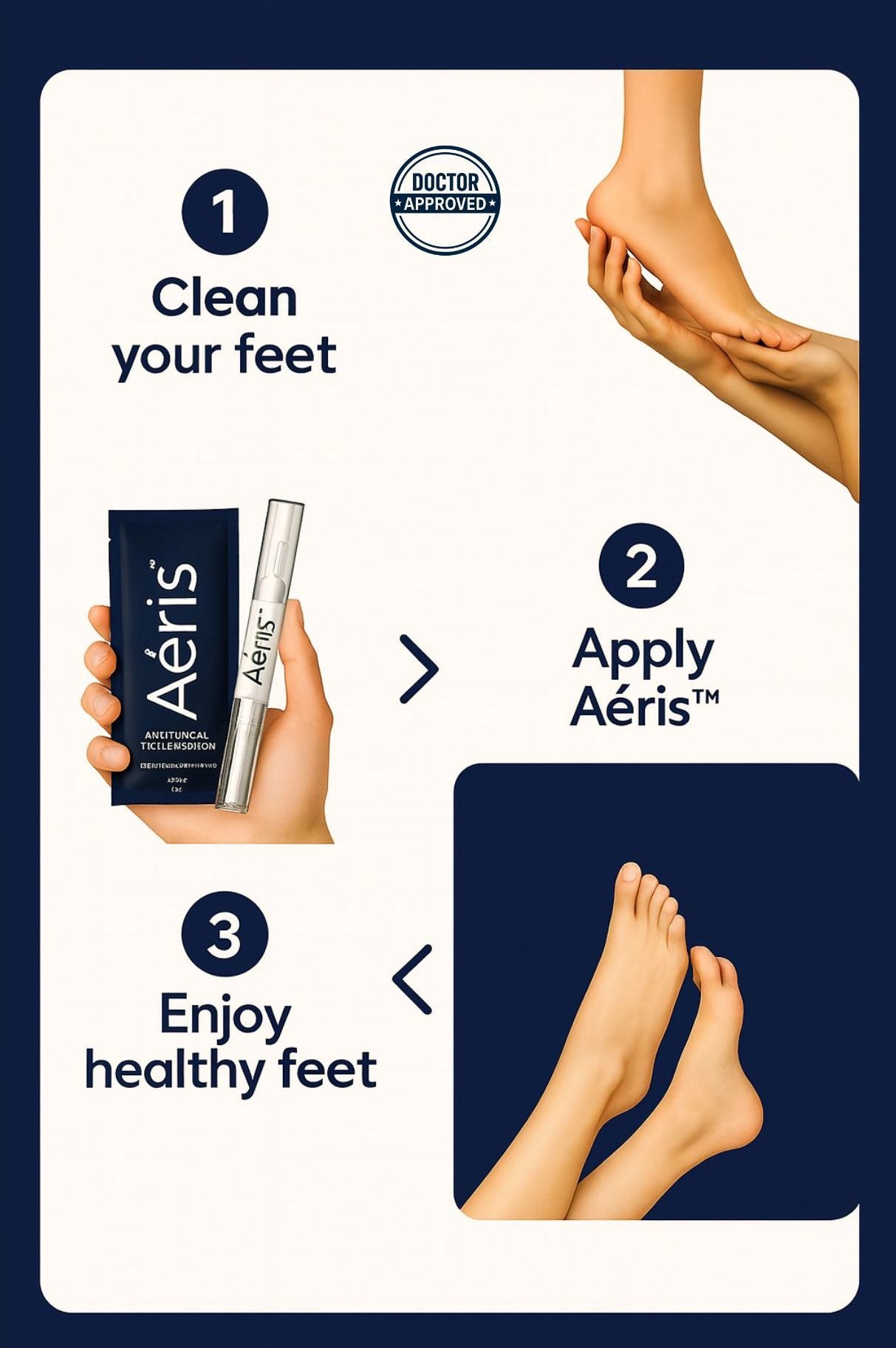 Aéris™ Antifungal Pen – Fast Relief, Clean Formula