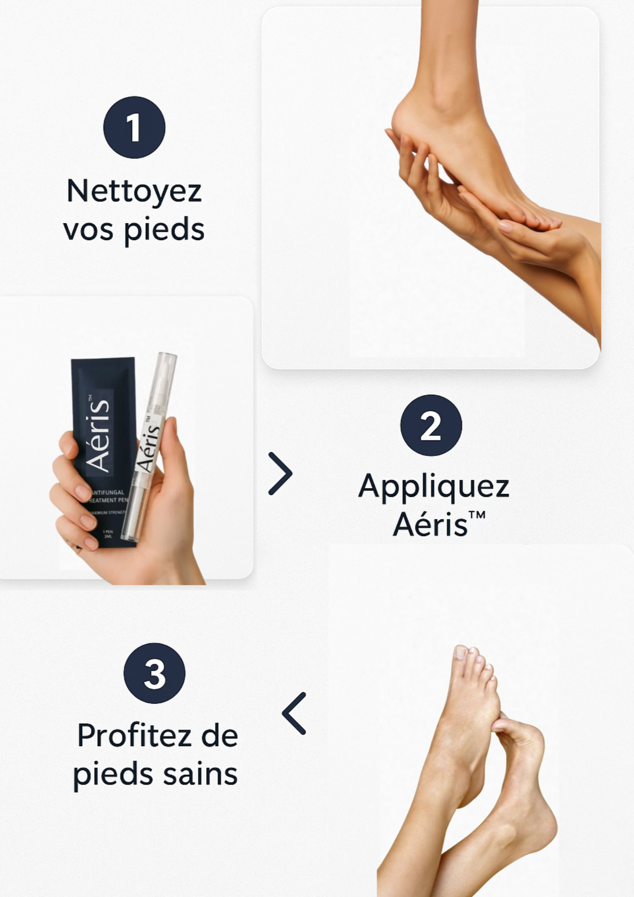 Aéris™ - La référence ultime contre les mycoses.